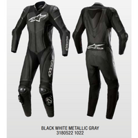 Black/White/Metallic Grey