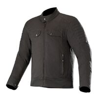 Alpinestars Ray Canvas V2 Motorcycle Textile Jacket - Black