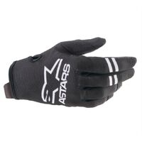 Alpinestars 2021 Youth Radar Gloves - Black White