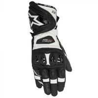 Alpinestars Supertech Black/White Performance Riding Road Gloves