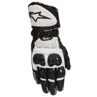 Alpinestars GP Plus R Black/White Performance Riding Road Gloves