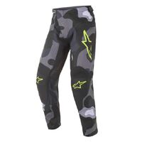 Alpinestars 2021 Racer Tactical Pants - Gray Camo/Yellow Fluro