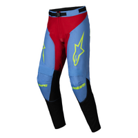 Blue/Red/Fluro Yellow