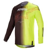 Alpinestars 2021 Techstar Phantom MX Jersey - Black/Yellow