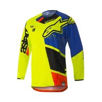 Alpinestars 2018 Techstar Factory MX Jersey - Fluro Yellow/Blue