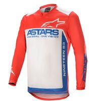 Alpinestars 2021 Racer Supermatic MX Jersey - Red/Blue/White