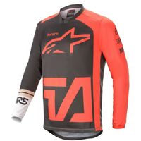 Alpinestars 2021 Racer Compass MX Jersey - Anthracite/Red/White