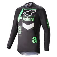 Alpinestars 2021 Fluid Chaser MX Jersey - Black/Mint