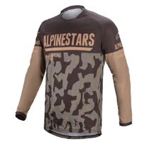 Alpinestars 2021 Venture R MX Jersey - Camo/Sand