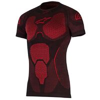 Alpinestars Ride Tech Winter Top (Short Sleeve) - Black/Red