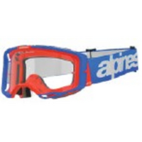 Vision 8 Wordmark Goggle | Blue Orange | Clear Lens