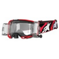 Vision 8 Luar Goggle | Red Black | Clear Roll Off Lens