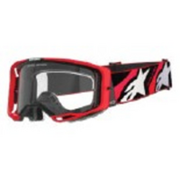 Vision 8 Luar Goggle | Red Black | Clear Lens