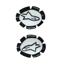 Gp Plus Knee Slider | White Black / One Size