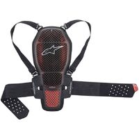 Alpinestars Nucleon Kr-1 Celli Back Protector W/Straps - Red/Black