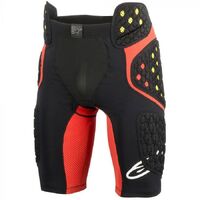 Alpinestars Sequence Pro Shorts Motorcycle Armour - Black/Red