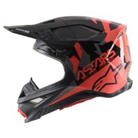 Alpinestars Supertech SM8 Echo Helmet ECE - Black Dark Gray
