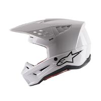 Alpinestars SM5 Solid Helmet ECE - White Glossy