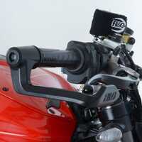 R&G Brake Lever Guard for Triumph Red (Without Mirrors)