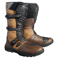 MotoDry 'Trekker Leather' Waterproof Adv. Boots