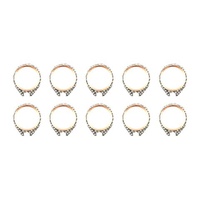 Cometic Exhaust Gasket With Fire Ring, 10 Pack