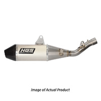 HGS Honda 4 Stroke Titanium Carbon Silencer CRF 450 R 2021-2025 (Fits Only on HGS Headpipe)