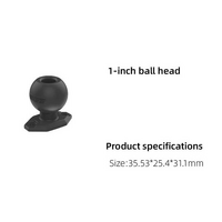 One Inch Ball Head Mount | 1 Ball Mount