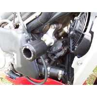 Crash Protectors (Black) - Aprilia Tuono -'05 fronts