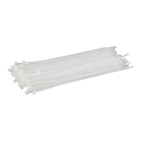 Whites Cable Ties 100 x 2.5mm (100/Bag) - White