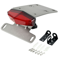 Drc Tail Light & Plate Hldr Edge 2 Alloy | Klx250'08- | Red Lense
