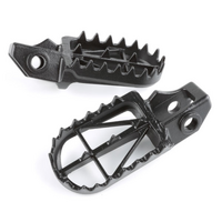 Drc Footpegs Wide Low -5mm | Ktm Sx/Sxf '16- | 50mm Crmo Black
