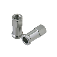 Drc Rim Lock Nuts | 2 Pcs | Ti Colour