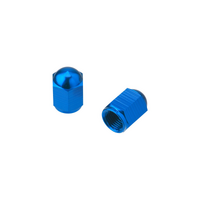 Drc Valve Caps Alloy | H-Blue | 2 Pcs