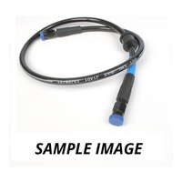 WMP Premade Brake Line - 1350mm - (Dark Smoke)