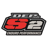 DEP Pipes S2 2 Stroke Enduro Silencer Sticker