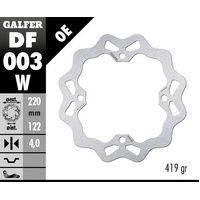 Galfer Pt Grip Clampon 1/2 Waffle Black/Black