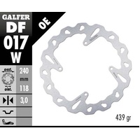 Galfer Standard Solid Mount Front Wave Rotor
