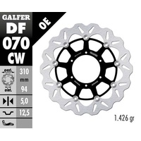 Galfer Standard Solid Mount Rear Wave Rotor
