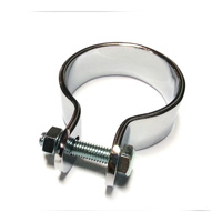 WMP Exhaust Clamp 1 5/8" Chrome 41mm