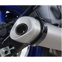 Exhaust Protector, Yamaha YZF-R6 '17- (Black)