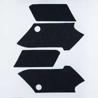 R&G Tank Traction Grip Kit - R1200GS Adventure '14- Tank Traction Grips  4-Grip Kit (Black)