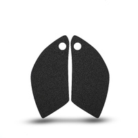 R&G Tank Traction Grip Kit - Kawasaki ER-6 Traction Grips 2012- : 2-Grip Kit (Black)