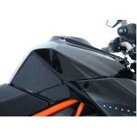 R&G Tank Traction Grip Kit - 1290S/DUKE R TR/PADS'14-BK 4PC (Black)