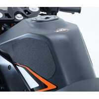 R&G Tank Traction Grip Kit - RC125/200/390 TRAC/PADS 2PC (Clear)