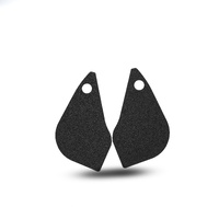 R&G Tank Traction Grip Kit - Tiger 1200 Explorer '12- Traction Grips : 2-Grip Kit (Clear)