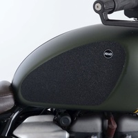 R&G Tank Traction Grip Kit - Scrambler 1200 XC/XE '19- Traction Grips: 2-Grip Kit (Black)