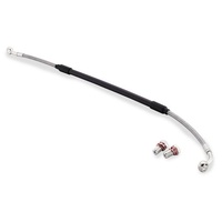 YZ250F BRAIDED BRAKE LINE BLUE/SILVER