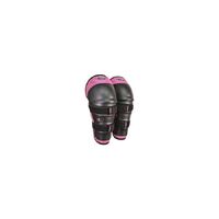 Fox Peewee Titan Knee Guard - Black/Pink