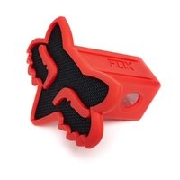 Fox Trailer Hitch Cover - Black/Red