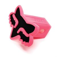 Fox Trailer Hitch Cover - Black/Pink